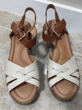 Pikolinos Canarias Women's sandals In Nata Color (Size 41).